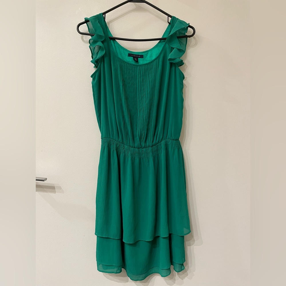 Tommy Hilfiger green dress
